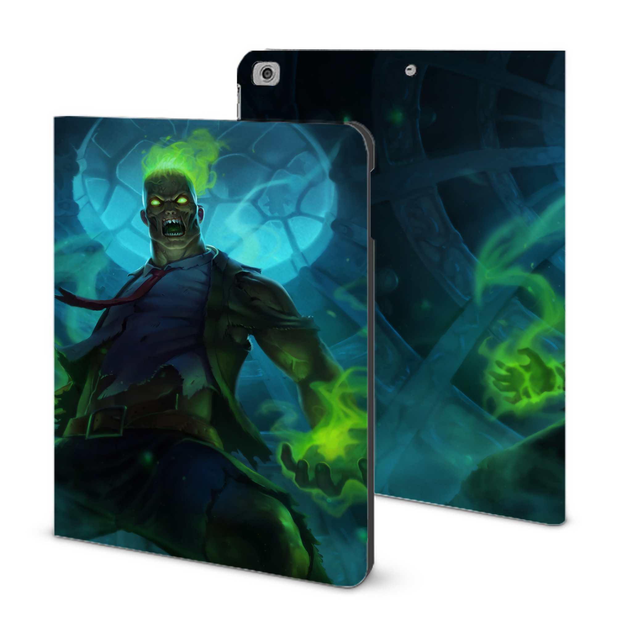 （画像用） リーグ・オブ・レジェンド League of Legends LOL IPad ケース ブック型 PUレザー TPU 耐衝撃 軽量 薄型 ペン収納なし 全面保護 IPad 各モデル対応